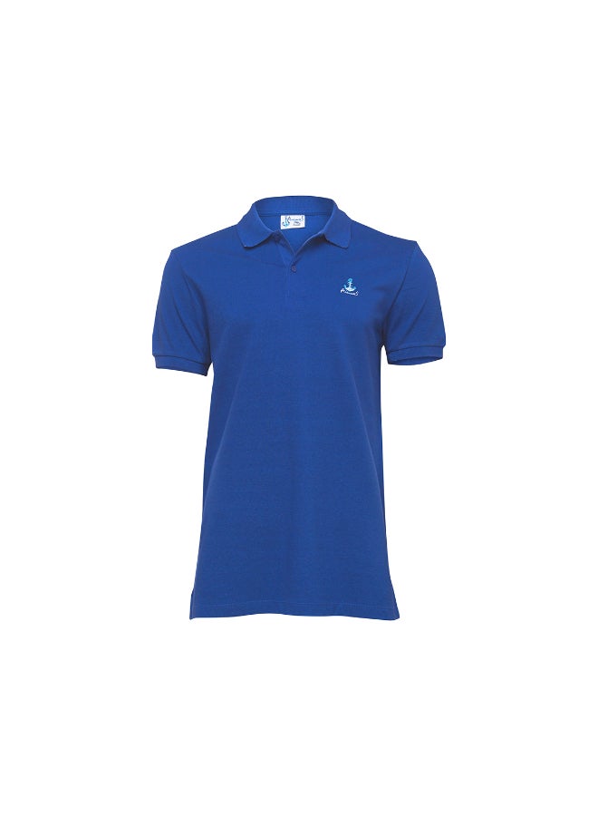 Biggdesign Sailboat Stylish Casual Polo Navy Blue - Image 4