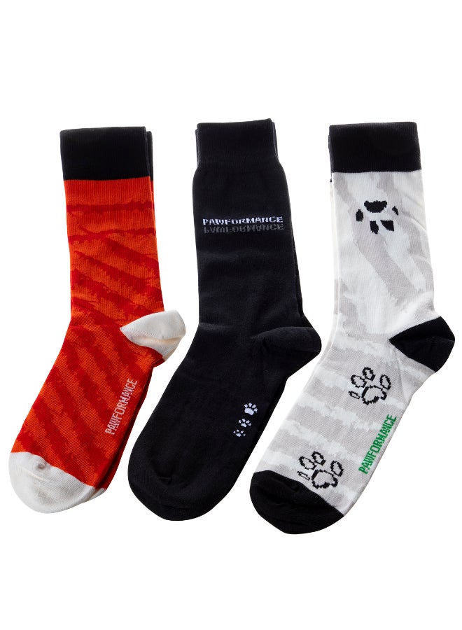 Biggdesign 3 Pair Of Printed Socks Multicolour  - Image 1