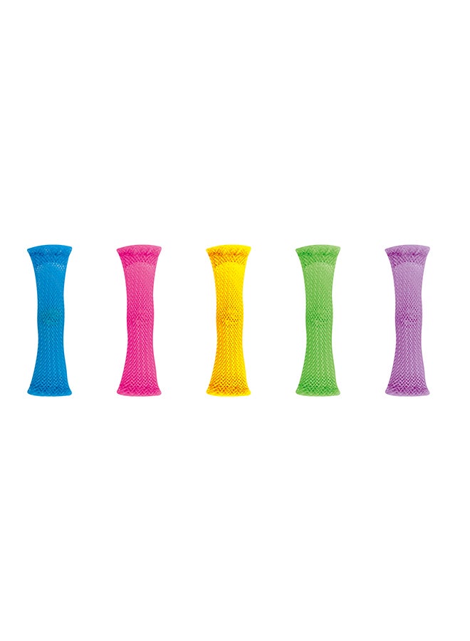 Power Joy Sensory Toy Mesh Tube Glass Marble 5 Pieces - Image 2