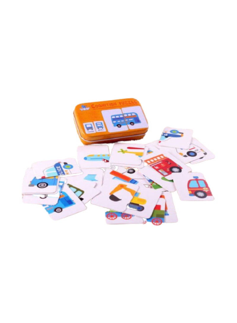 مجموعة بازل الإدراك مكونة من 32 قطعة