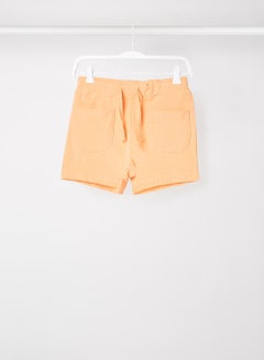 Kids Pocket Detail Shorts Peach
