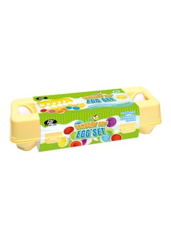Power Joy Sensory Toy Egg Set 12 Pieces 7cm  - Image 1