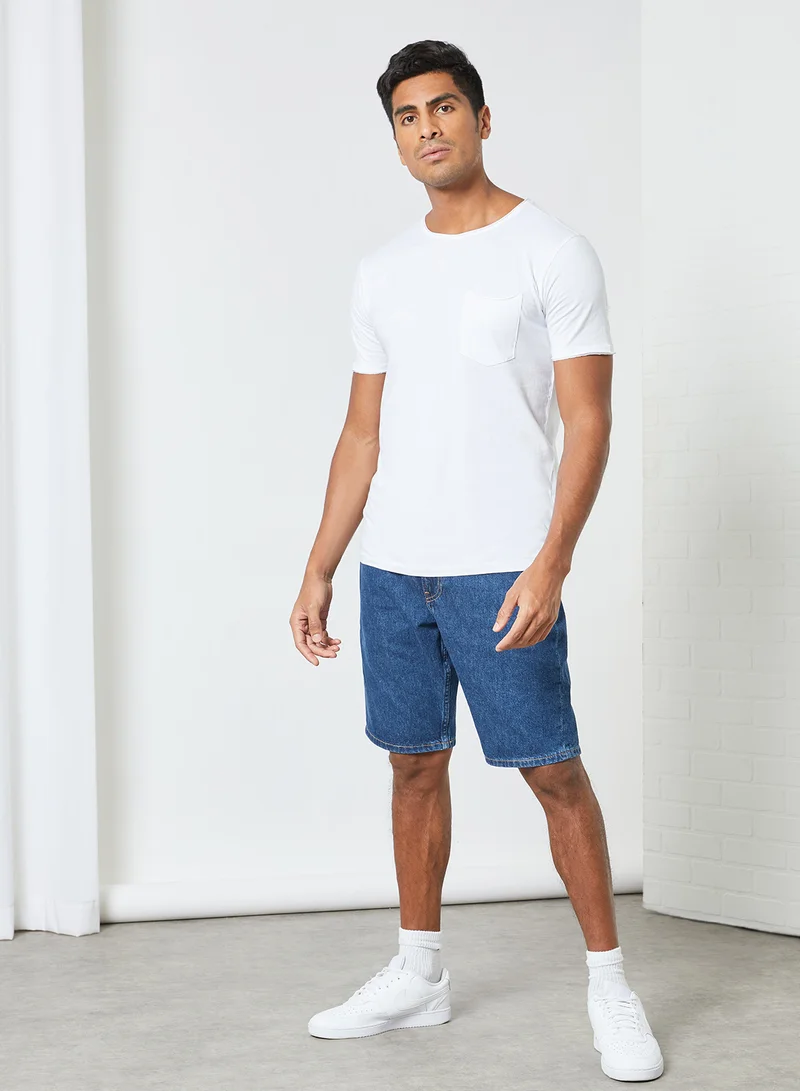 LINDBERGH Single Pocket T-Shirt White
