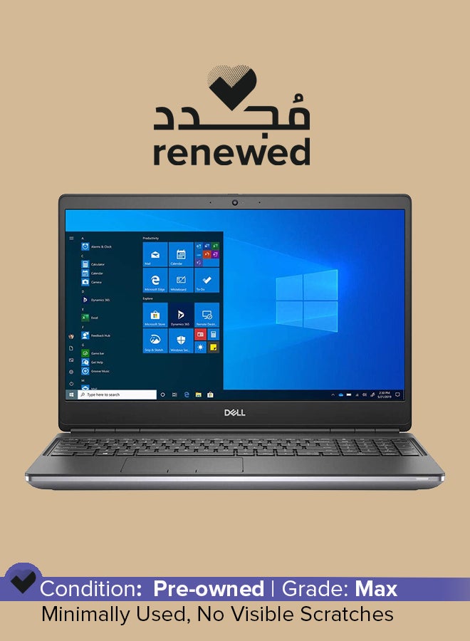 DELL - Renewed - Precision P93F 7550 (2020) Laptop With 15.6-Inch Display, Intel Core i7 Processor/10th Gen/32GB RAM/512GB SSD/4GB Nvidia Quadro T2000 Graphics Card Silver - Image 1