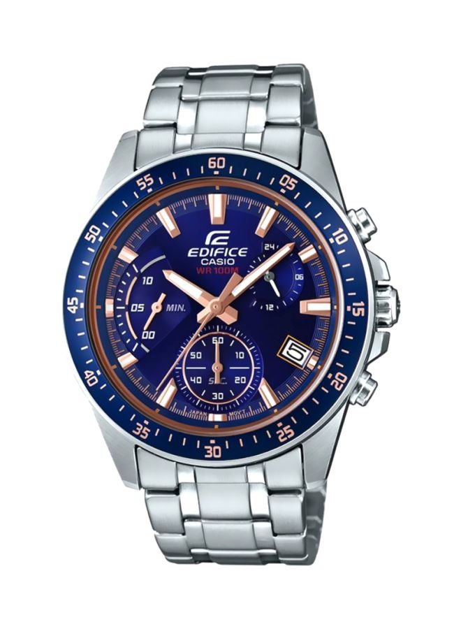 CASIO Men's Edifice Stainless Steel Chronograph Watch EFV-540D-2AVUDF - 44 mm - Silver  - Image 1
