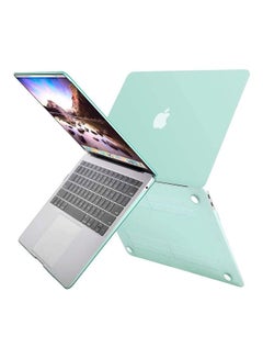 13.3" Inch Apple Retina Display Macbook Model A1502/ A1425 Replace PVC Solid Case Cover Touch Bar Without Touch Bar No Cut Logo Mint Green