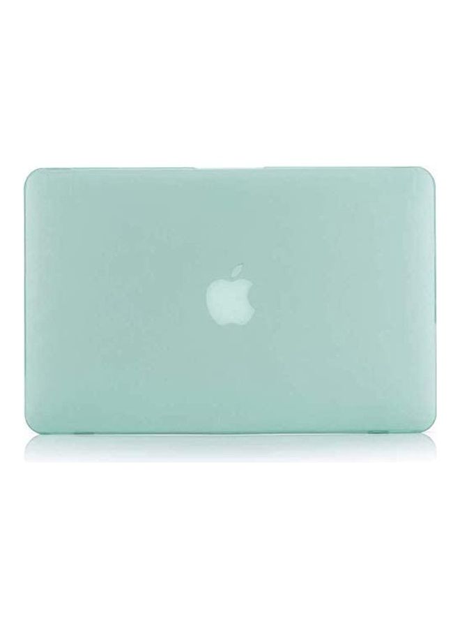 Generic - 13.3" Inch Apple Retina Display Macbook Model A1502/ A1425 Replace PVC Solid Case Cover Touch Bar Without Touch Bar No Cut Logo Mint Green - Image 1