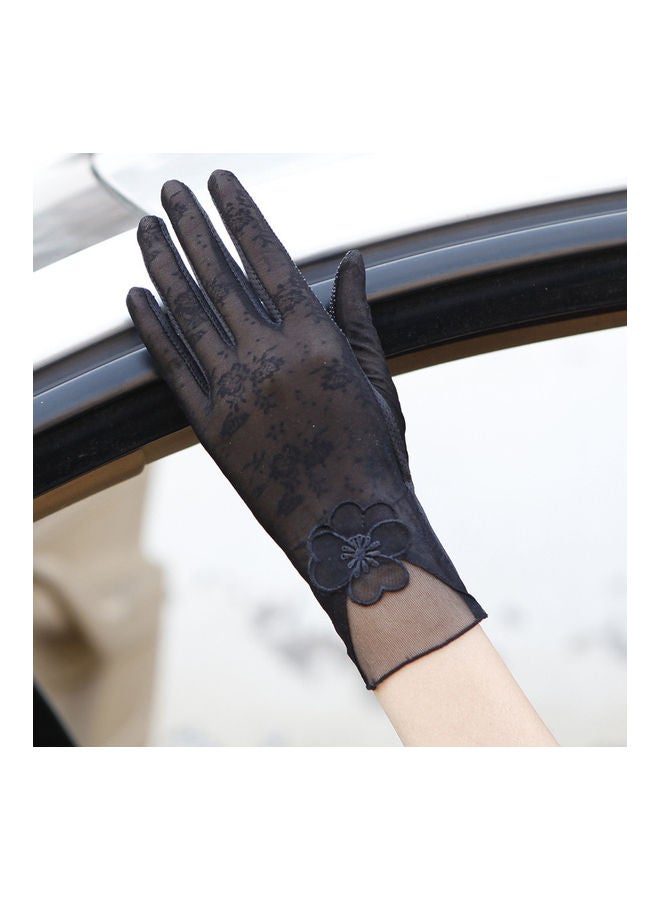 Women UV Protection Summer Sunblock Gloves for Driving - Image 2