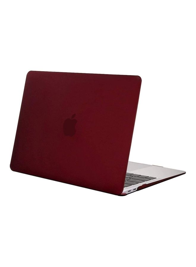 MacBook Pro 2020 2019 2018 2017 2016 Release A2338 M1 A2289 A2251 A2159 A1989 A1706 A1708, Plastic Hard Shell Case Cover Compatible With MacBook Pro Red - Image 2