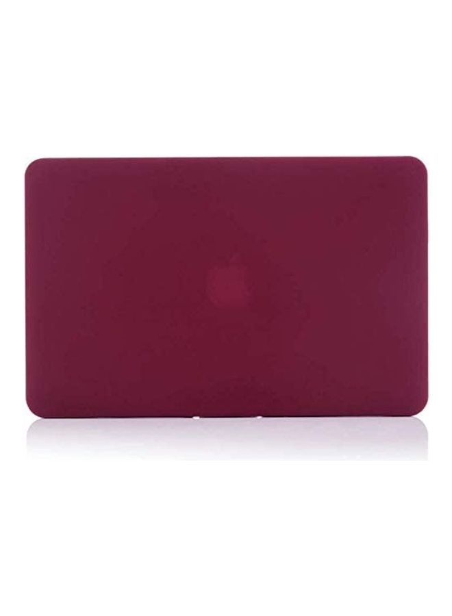 MacBook Pro 2020 2019 2018 2017 2016 Release A2338 M1 A2289 A2251 A2159 A1989 A1706 A1708, Plastic Hard Shell Case Cover Compatible With MacBook Pro Red - Image 3