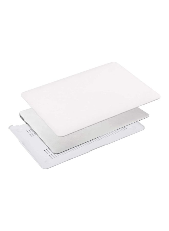 Generic - MacBook Air Case A1369 & A1466  Plastic Hard Shell Case Cover Only Compatible With MacBook Air 13inch White - Image 1
