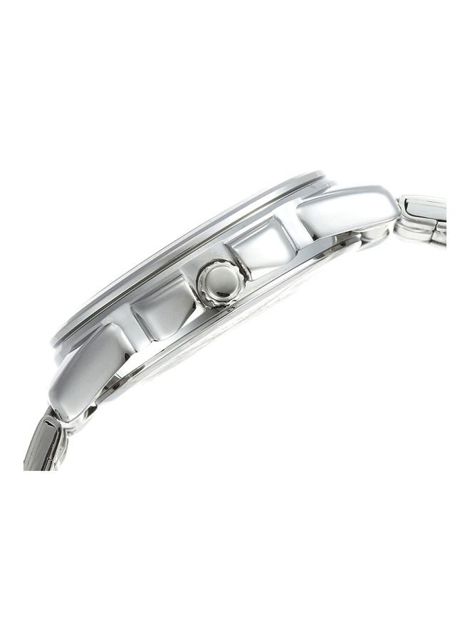 CASIO Women's Fabric Analog Quartz Watch LTP-1314D-2AVDF - 33 mm - Silver - Image 3