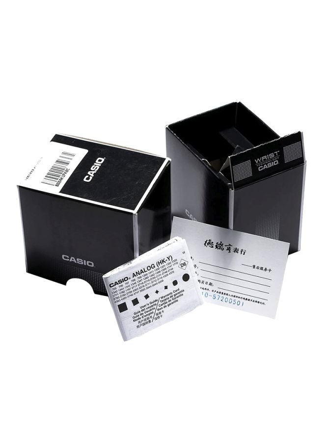 CASIO Women's Fabric Analog Quartz Watch LTP-1314D-2AVDF - 33 mm - Silver - Image 4