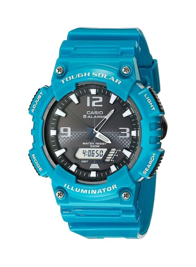 Men's Resin Analog & Digital Quartz Watch AQ-S810WC-3AVDF - 52 mm - Teal