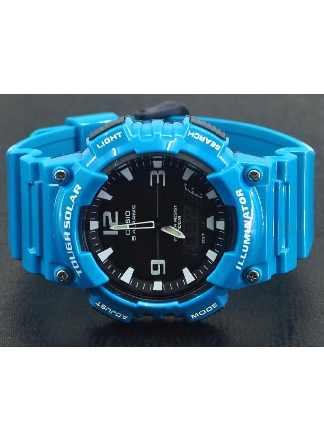 Men's Resin Analog & Digital Quartz Watch AQ-S810WC-3AVDF - 52 mm - Teal