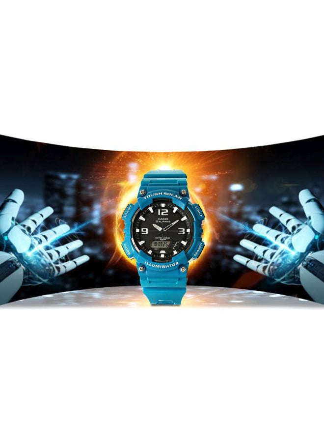Men's Resin Analog & Digital Quartz Watch AQ-S810WC-3AVDF - 52 mm - Teal