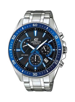 Men's Edifice Chronograph Watch EFR-552D-1A2VUEF - 53 mm - Silver