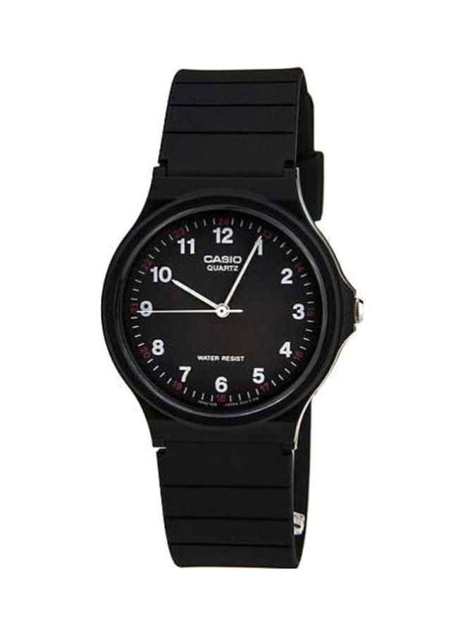 CASIO Men's Resin Analog Wrist Watch MQ-24-1B - 39 mm - Black - Image 1