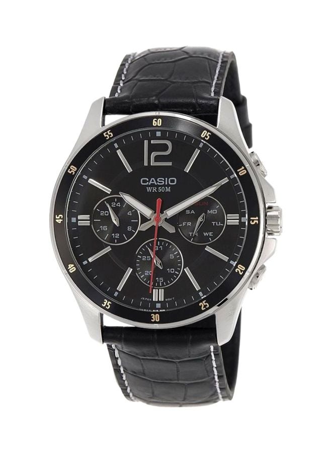 CASIO Men's Enticer Water Resistant Analog Watch MTP1374L  - Image 1