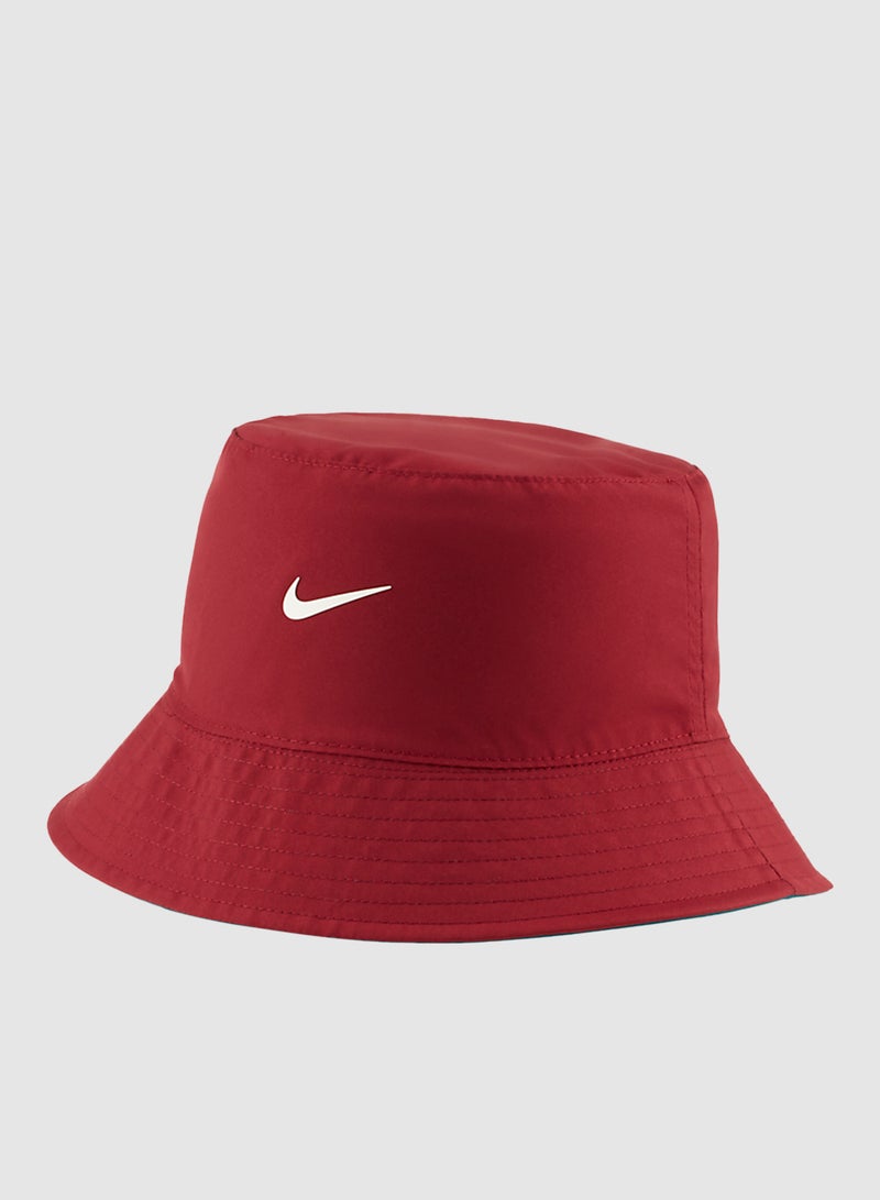 Nike - Liverpool F.C. Reversible Bucket Hat Teal/Red - Image 1