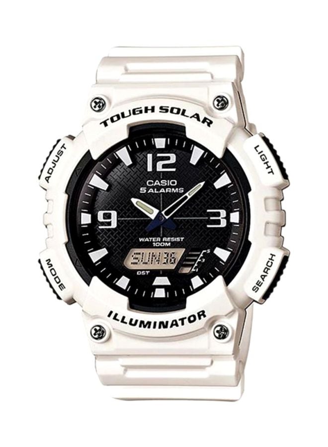 CASIO Men's Youth Water Resistant Analog & Digital Watch AQ-S810WC-7A - 52 mm - White - Image 1