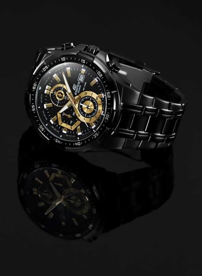 Men's Water Resistant Chronograph Watch EFR-539BK-1A