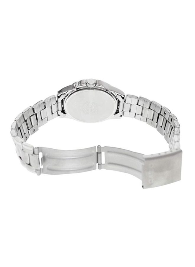 CASIO Men's Water Resistant Stainless Steel Quartz Analog Watch MTP-1215A-2A2DF - 38 mm - Silver - Image 2