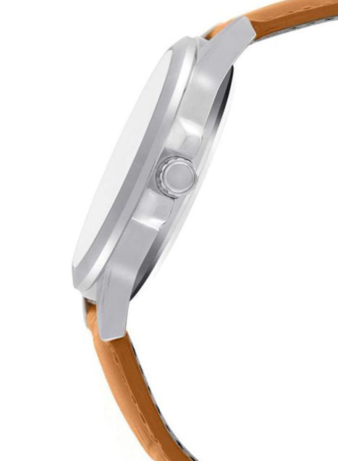 CASIO Men's Enticer Water Resistant Analog Watch MTP-1381L-9AVDF - 47 mm - Tan - Image 3