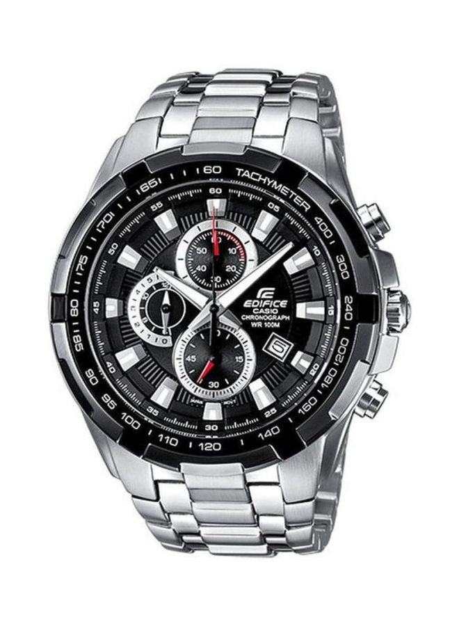 CASIO Men's Edifice Analog Watch EF-539D-1AVEF - 49 mm - Silver - Image 1