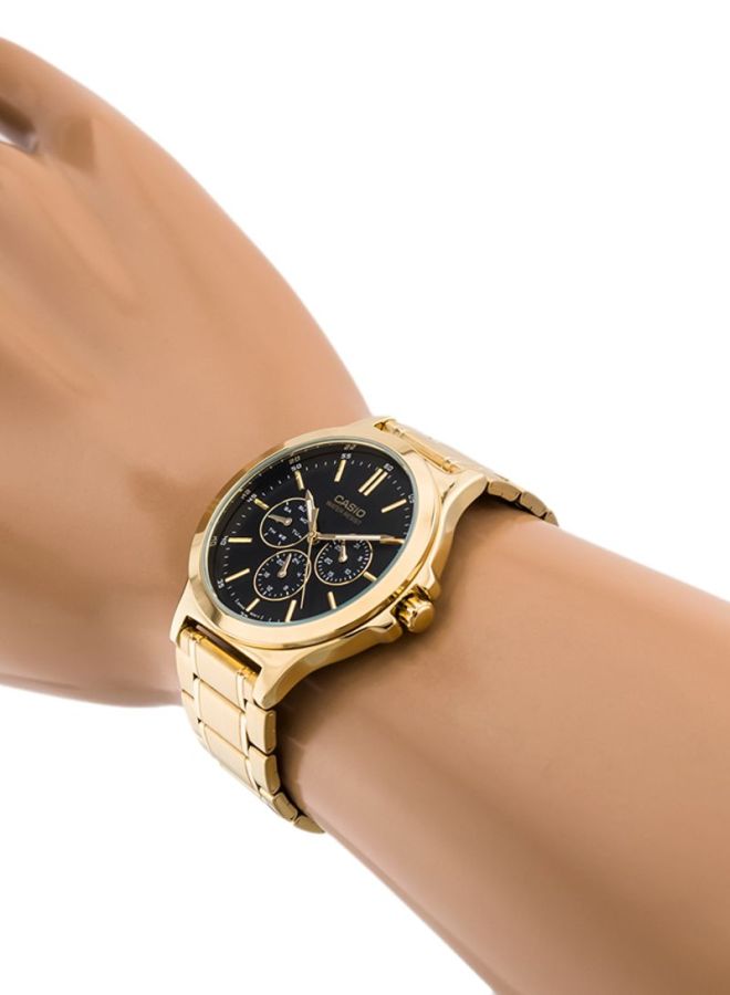 CASIO - Women's Stainless Steel Analog Watch LTP-V300G-1AUDF - 38 mm - Gold - Image 1