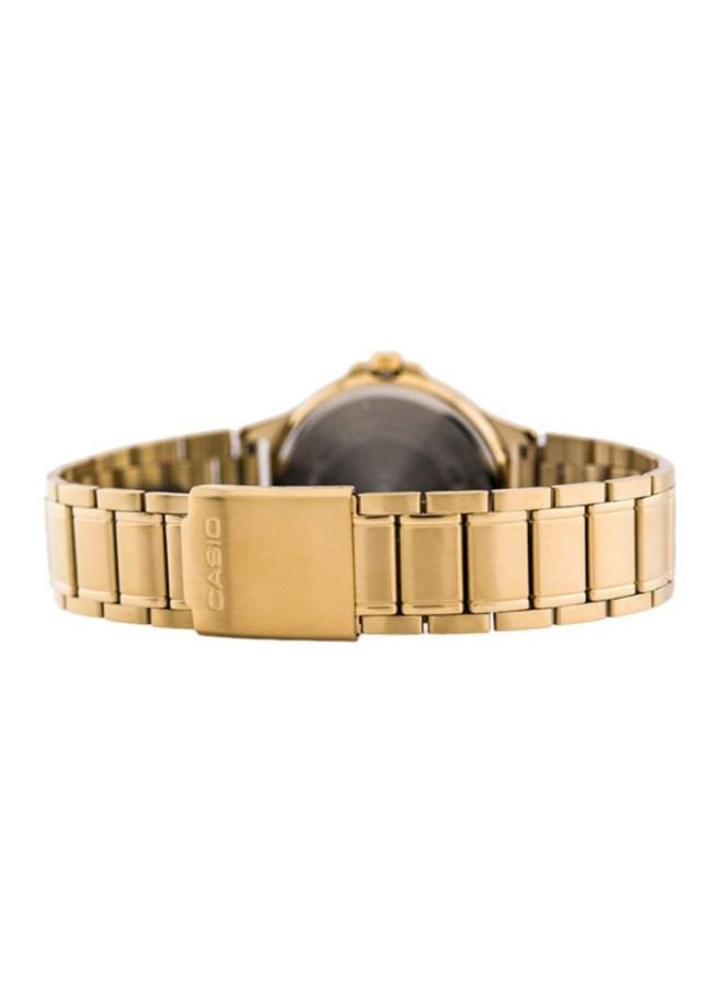 CASIO - Women's Stainless Steel Analog Watch LTP-V300G-1AUDF - 38 mm - Gold - Image 1