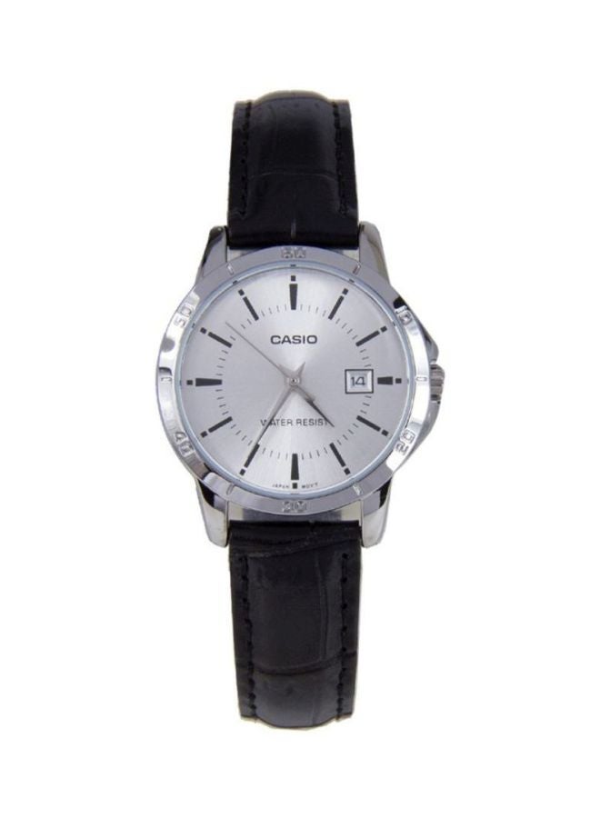 CASIO Leather Strap Couple Wrist Watch MTP/LTP-V004L-7AUDF  - Image 5