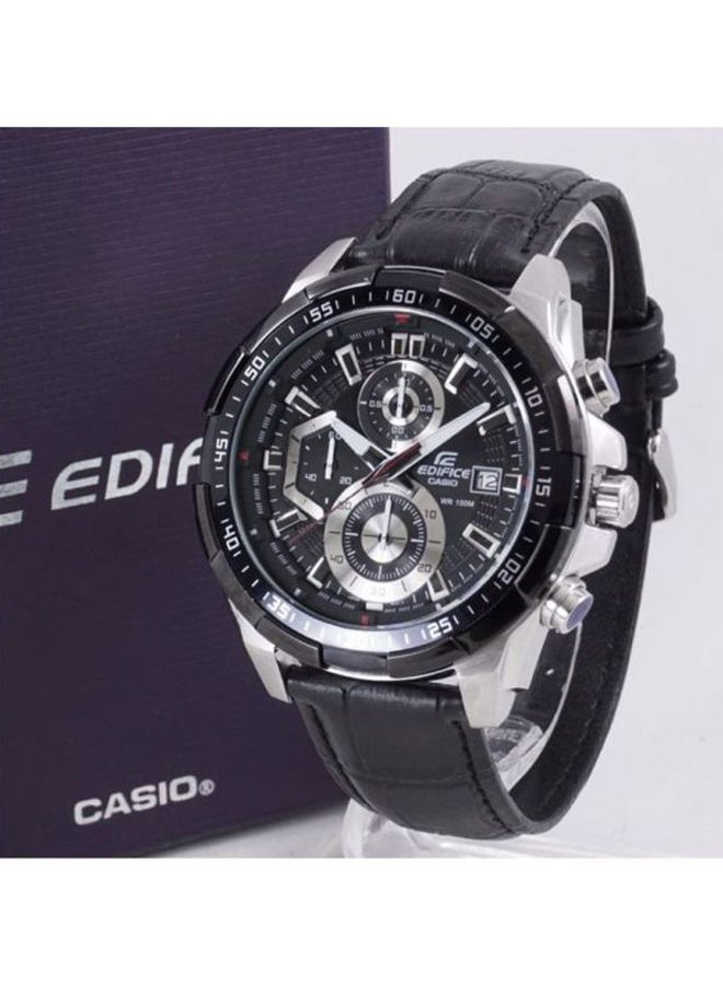 كاسيو ساعة يد كرونوغراف إديفيس مقاومة للماء طراز Efr-539L-1AV للرجال - Image 4