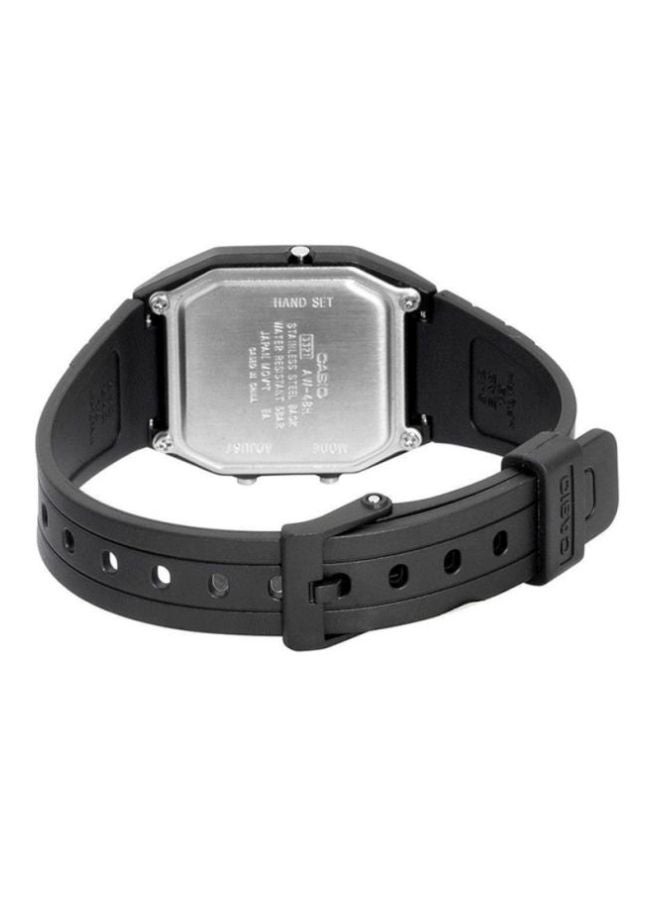 CASIO Men's Analog & Digital Quartz Watch AW-48HE-8AV - 38 mm - Black  - Image 2