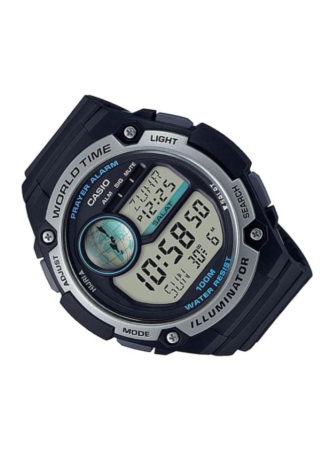 CASIO Men's Water Resistant Digital Watch CPA-100-1AVEF - 57 mm - Black  - Image 4
