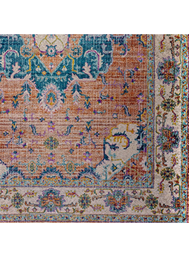 REGAL IN HOUSE Rectangular Soft Wool Touch Carpet Multicolour 120x80cm - Image 2