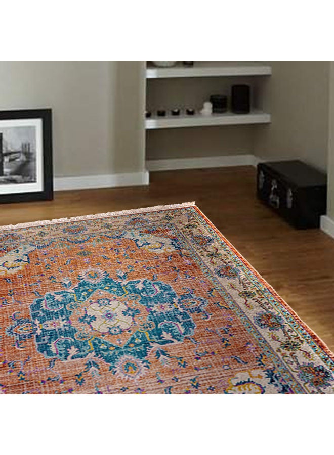 REGAL IN HOUSE Rectangular Soft Wool Touch Carpet Multicolour 120x80cm - Image 5