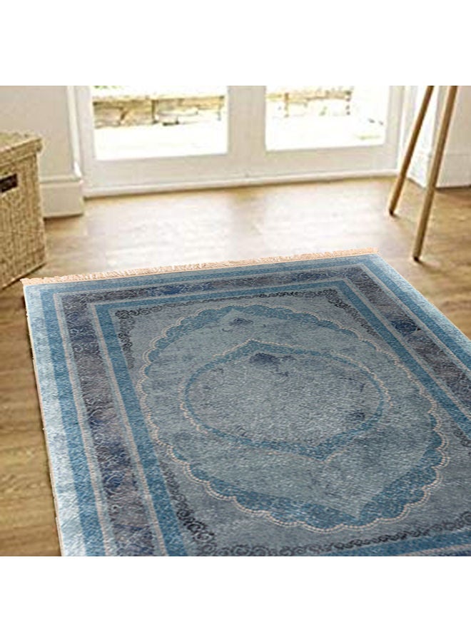 ريغال إن هاوس سجادة مستطيلة ناعمة الملمس أزرق/ بيج/ أسود 120x80سم  - Image 5