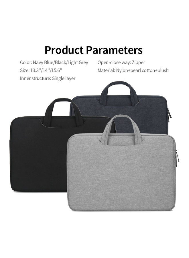 حقيبة محمولة للكمبيوتر المحمول مقاس 13.3 بوصة أسود - Image 5