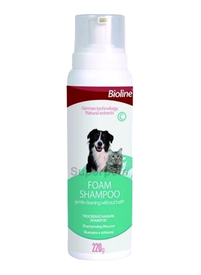 Bioline Foam Shampoo White 220grams 