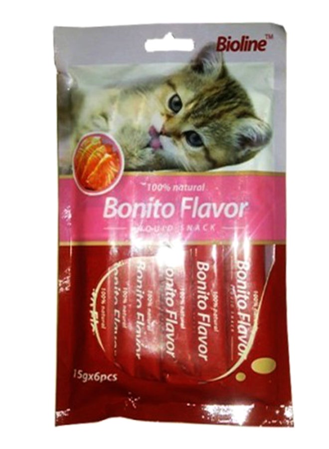 Bioline Cat Treats Bonito Natural Ingredients And Nutritious Snack Multicolour 15grams