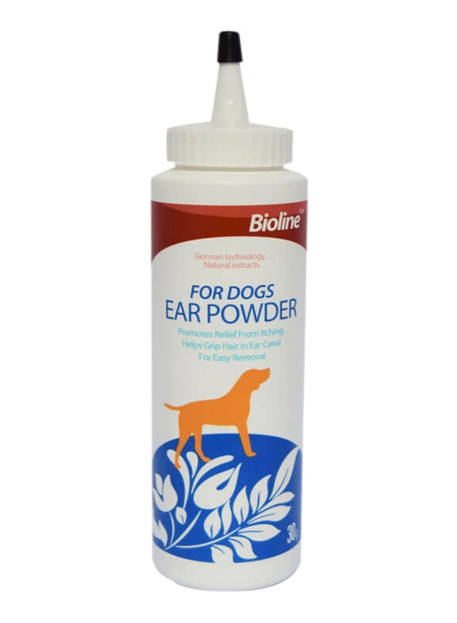 Bioline Ear Powder For Dogs White 30grams
