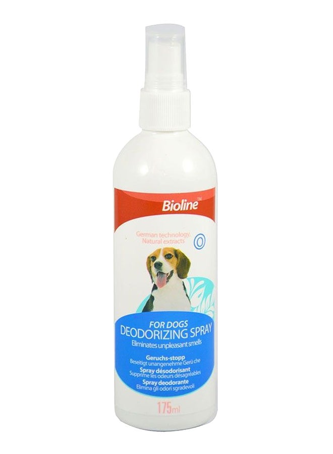 Bioline Deodorizing Dog Spray White 175ml