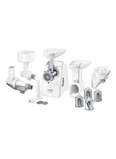 Meat Mincer, Compact Power, 2000 W MFW3X18W White