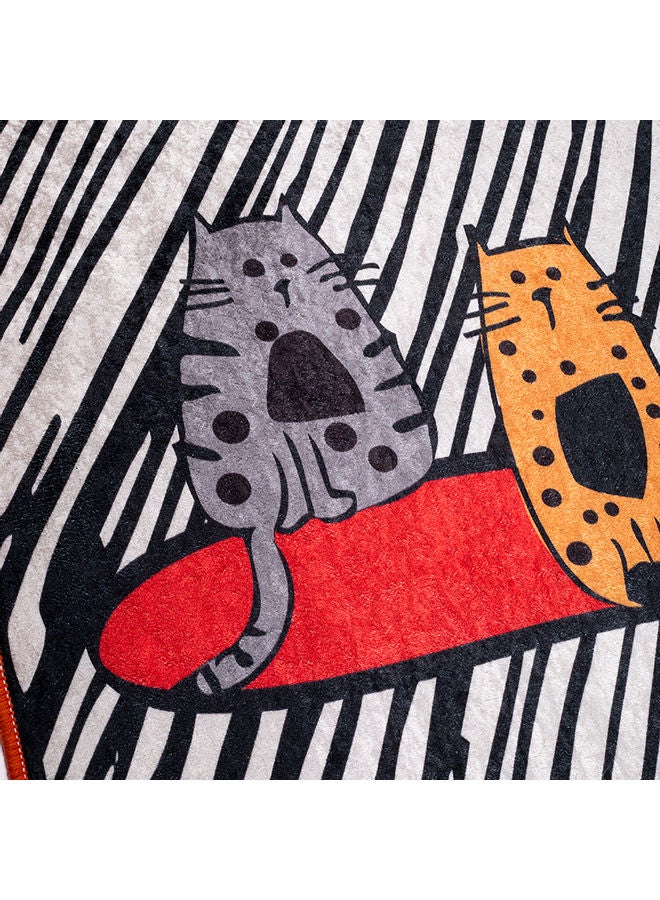 Biggdesign Cat Printed Runner Multicolour 60x130cm  - Image 3