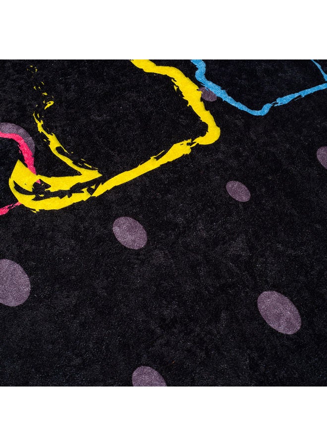 Biggdesign - Dot Printed Runner Black/Pink/Blue 60x130cm - Image 1