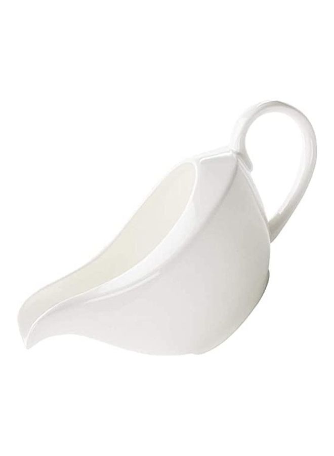 Generic Ceramic Sauce Boat White  - Image 1