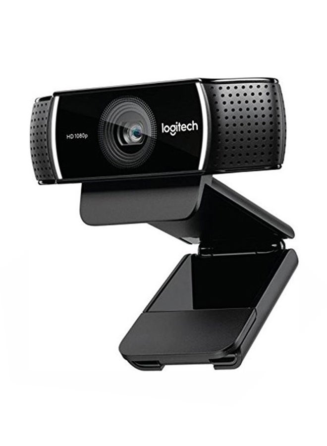 Logitech - C922 Pro Stream Webcam Black - Image 1
