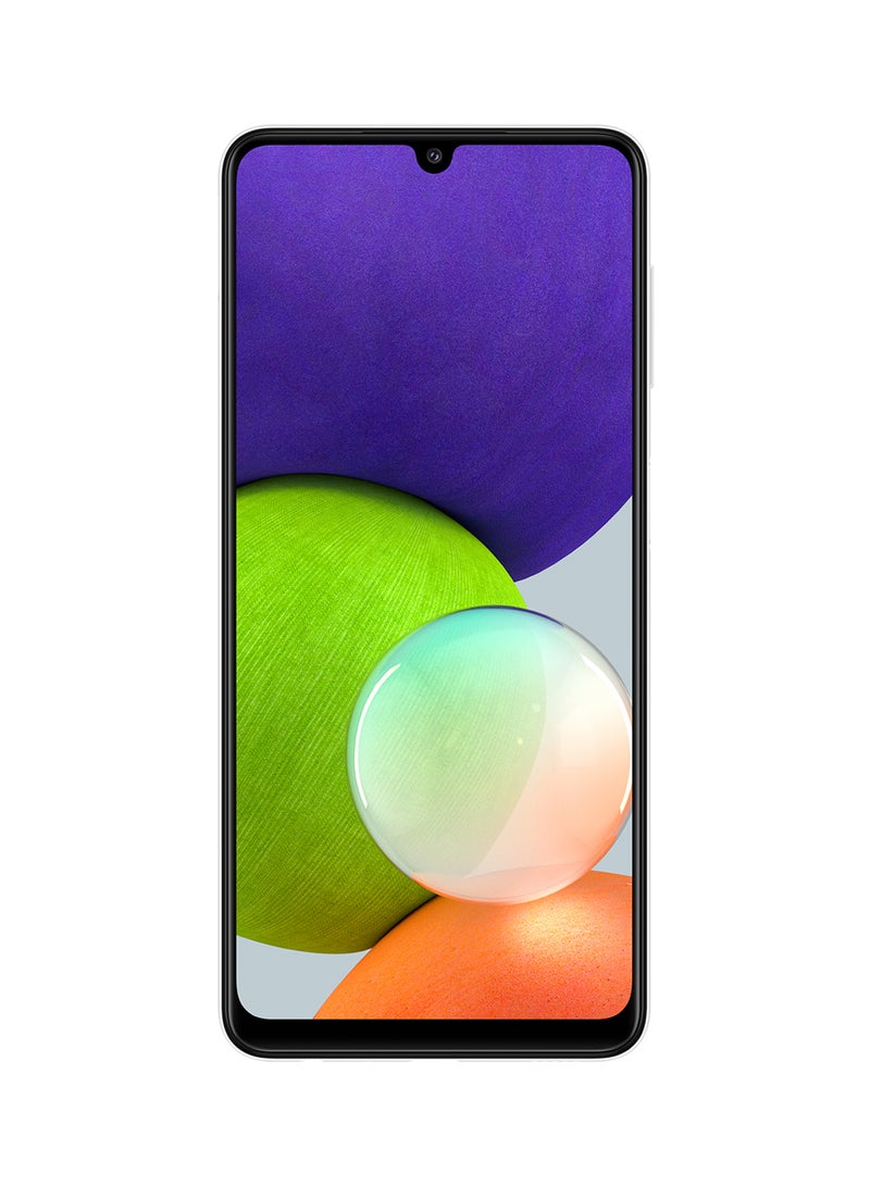 Samsung - Galaxy A22 Dual SIM White 4GB RAM 64GB 4G LTE - Middle East Version - Image 1