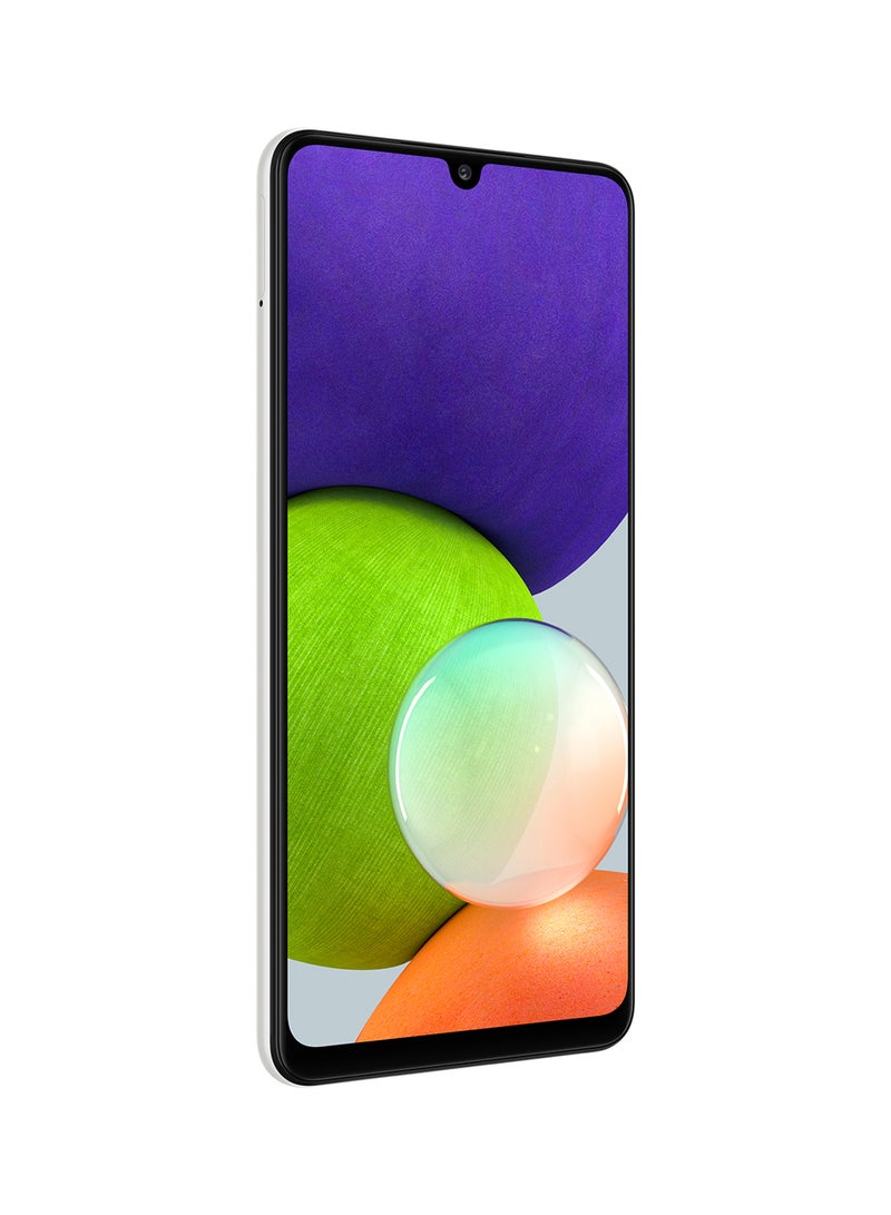 Samsung - Galaxy A22 Dual SIM White 4GB RAM 64GB 4G LTE - Middle East Version - Image 1